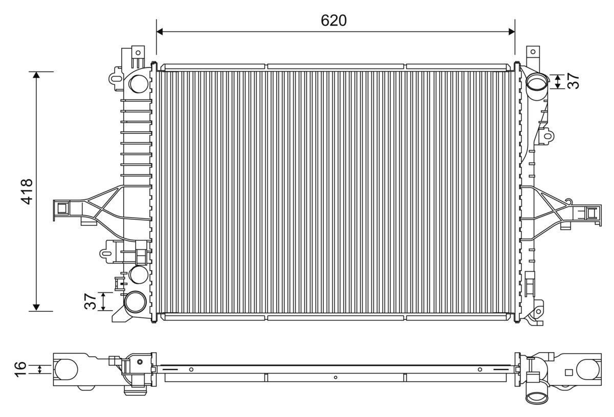 Refrigeración del motor Volvo XC70  (2000-2007)