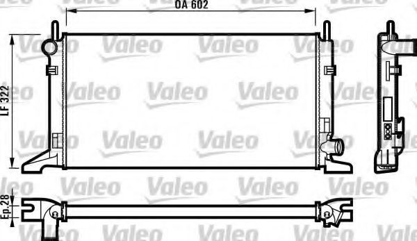 Comprar Radiador Ford Escort IV AWF, AVF