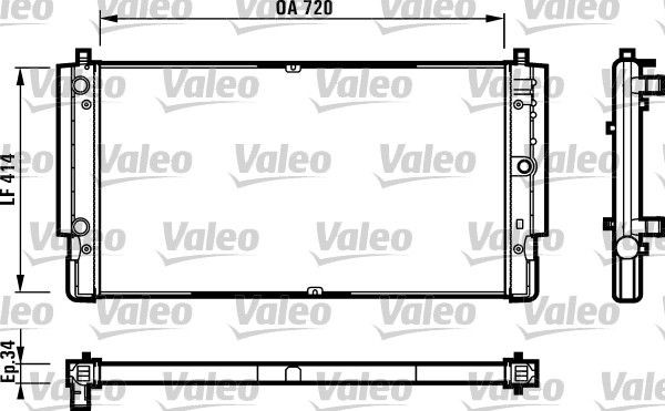 731616 VALEO Refrigeración del motor