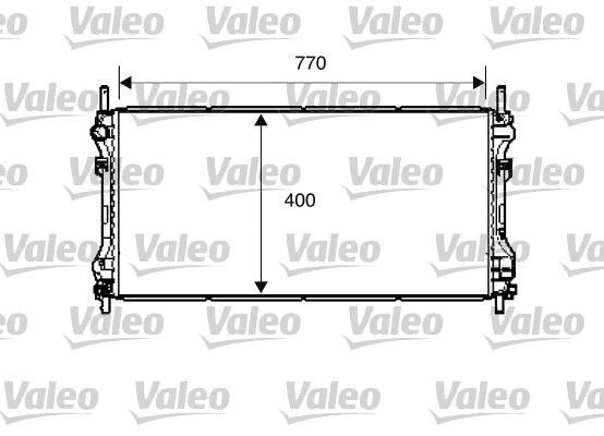 Comprar Radiador de refrigeración del motor Ford Transit  V184/5 a bajo precio
