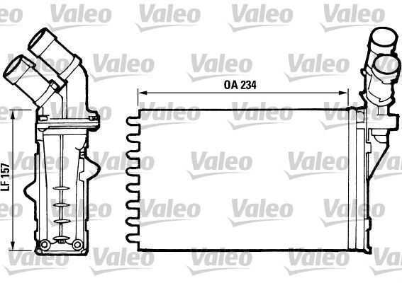 Comprar Radiador calefacción Citroen ZX  N2