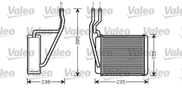 Radiador interior Ford Fiesta V (2001-2008)