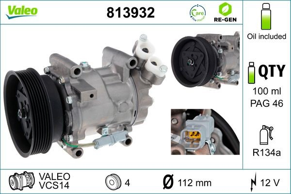 Compresor climatizador para Renault LOGAN II L52