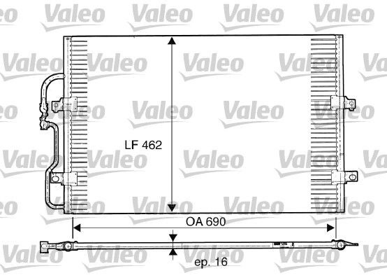  Condensador aire acondicionado Fiat Scudo 