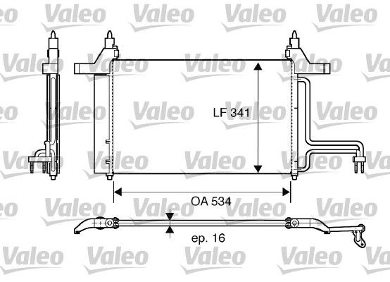 Comprar Condensador de aire acondicionado Stilo  192