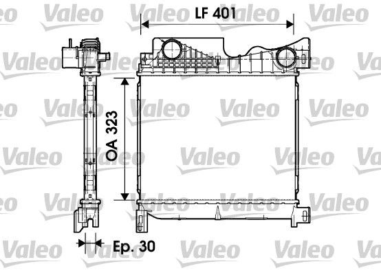 Radiador de aire de admisión Chrysler Voyager III monovolumen (RG, RS) (1999 - 2008) precio, desde 53,72 EUR