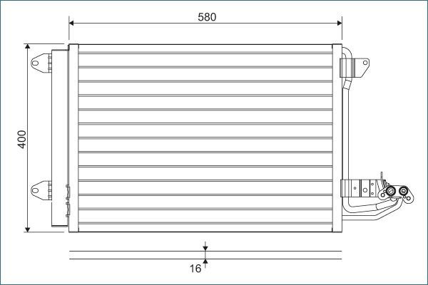 Comprar 817777 VALEO Condensador de aire acondicionado
