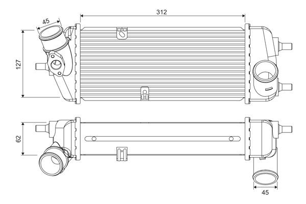  Intercooler KIA Rio 2