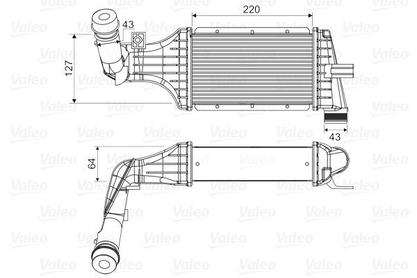  Intercooler Opel Astra 