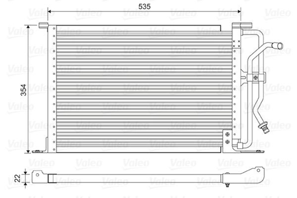 Comprar Condensador de aire acondicionado Fiesta IV JAS, JBS