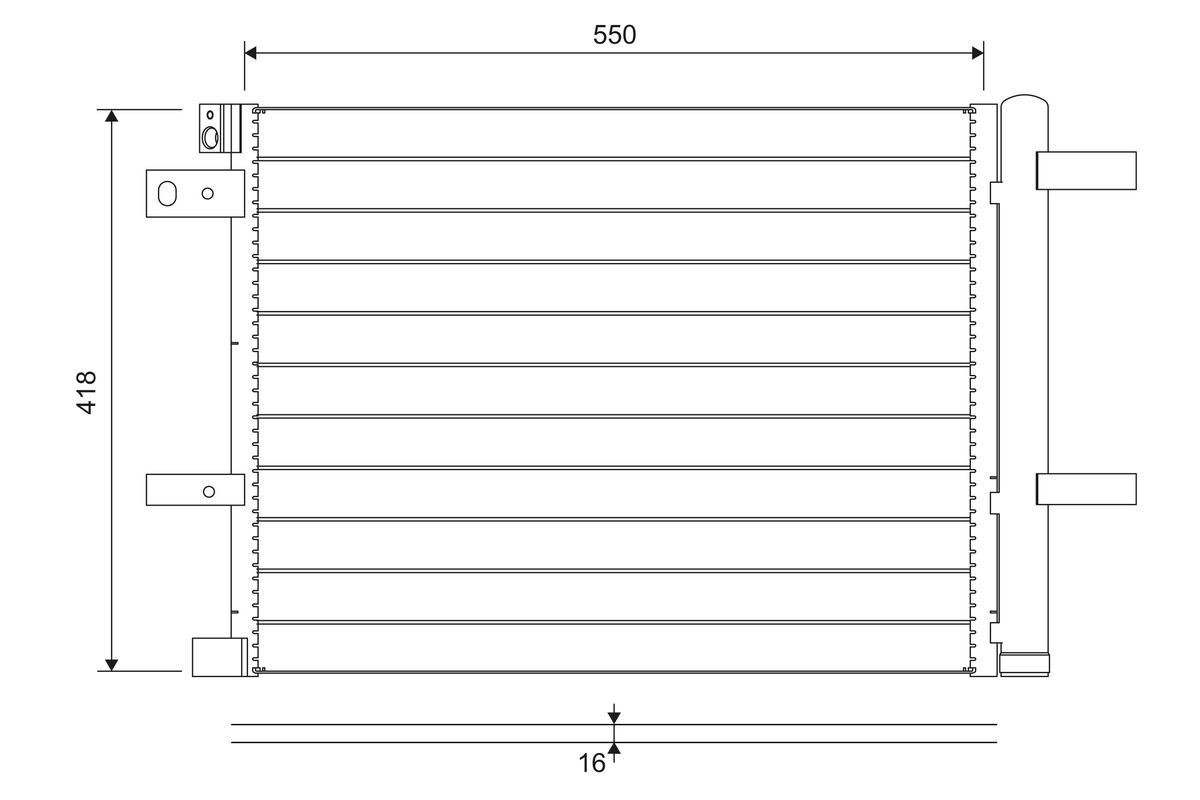 Condensador Berlingo  bus (2018-2026) original desde 108,85 €