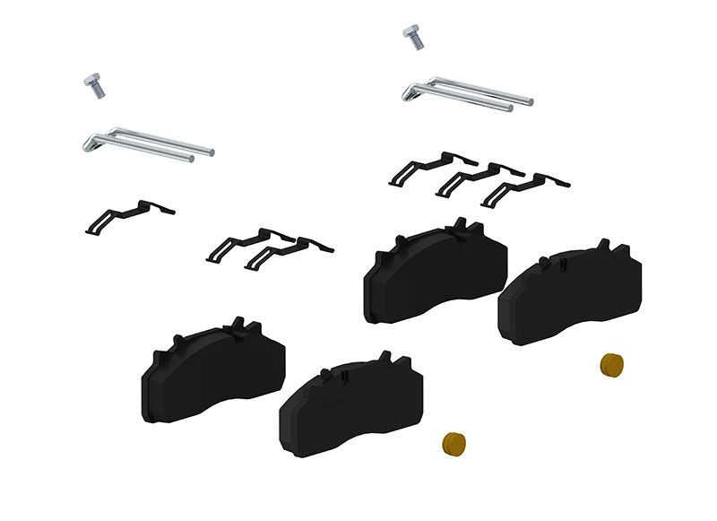 12999737VT Wabco Pastillas delanteras