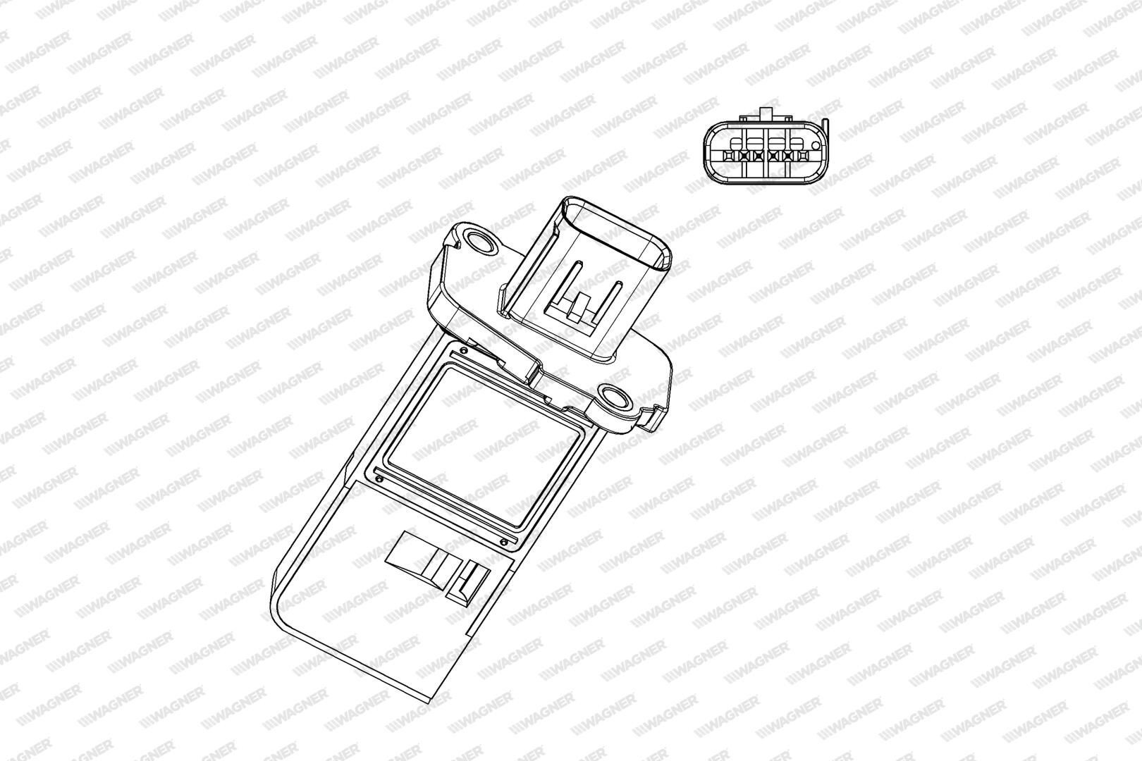 Sensor de flujo de aire para Ford ECOSPORT  