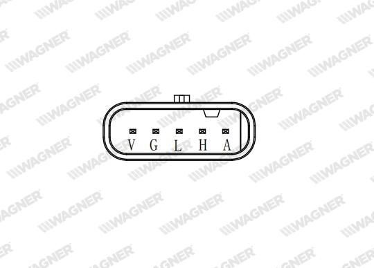 NOS00049 Wagner Sensor de óxidos de nitrógeno NOx trasero