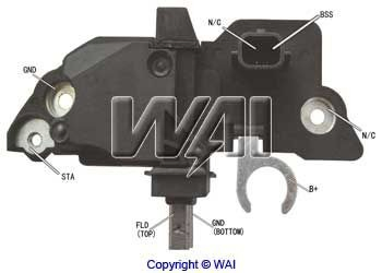 Regulador alternador para Renault Laguna III BT0, BT1