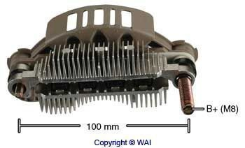 Puente de diodos, alternador para Audi TT  8N3
