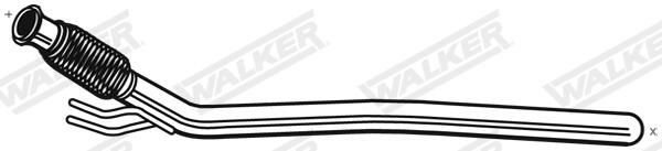 Tubo de admisión Walker 10697