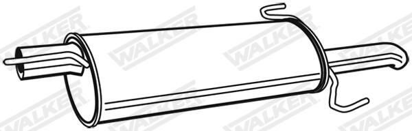 Comprar 19965 Walker Silenciador trasero