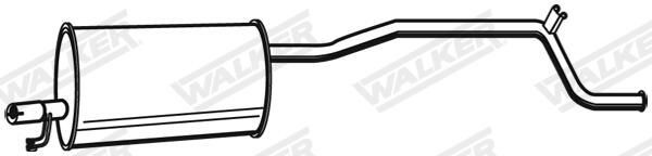 Comprar Silenciador trasero Fiat Panda I 141A