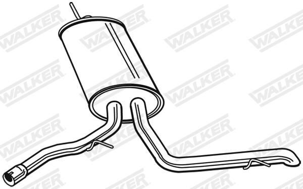 Comprar Silenciador trasero Audi A2  8Z0