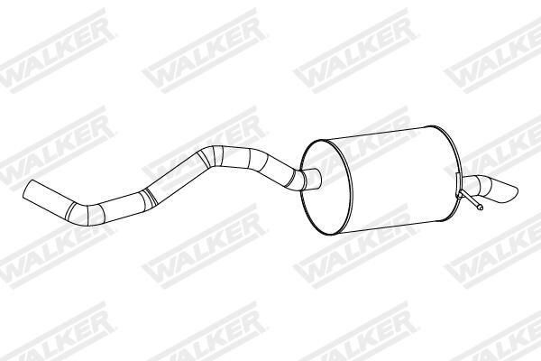 Comprar Silenciador trasero Renault Clio IV BH