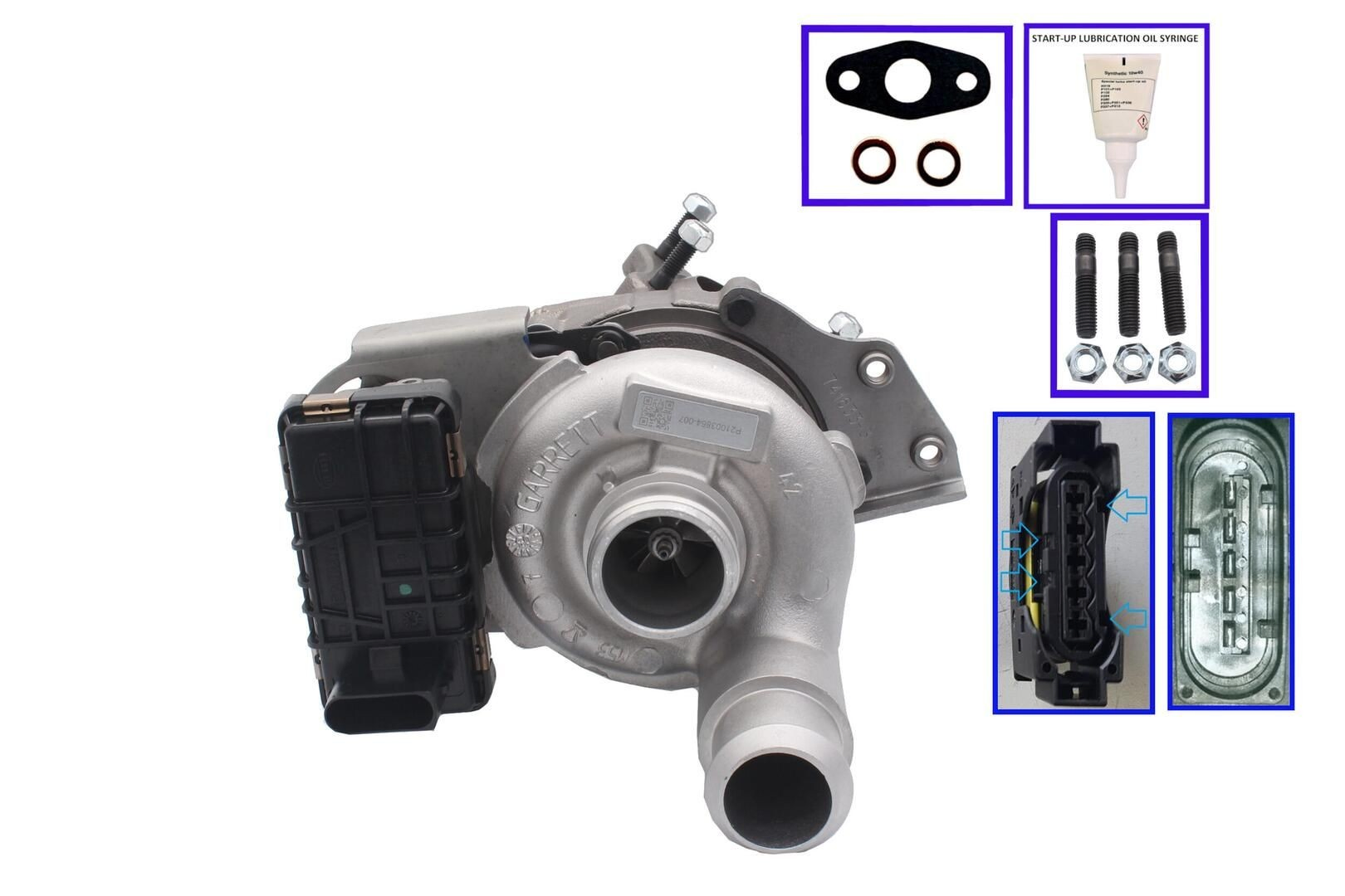 Turbo para motor para Ford Connect TOURNEO PU2