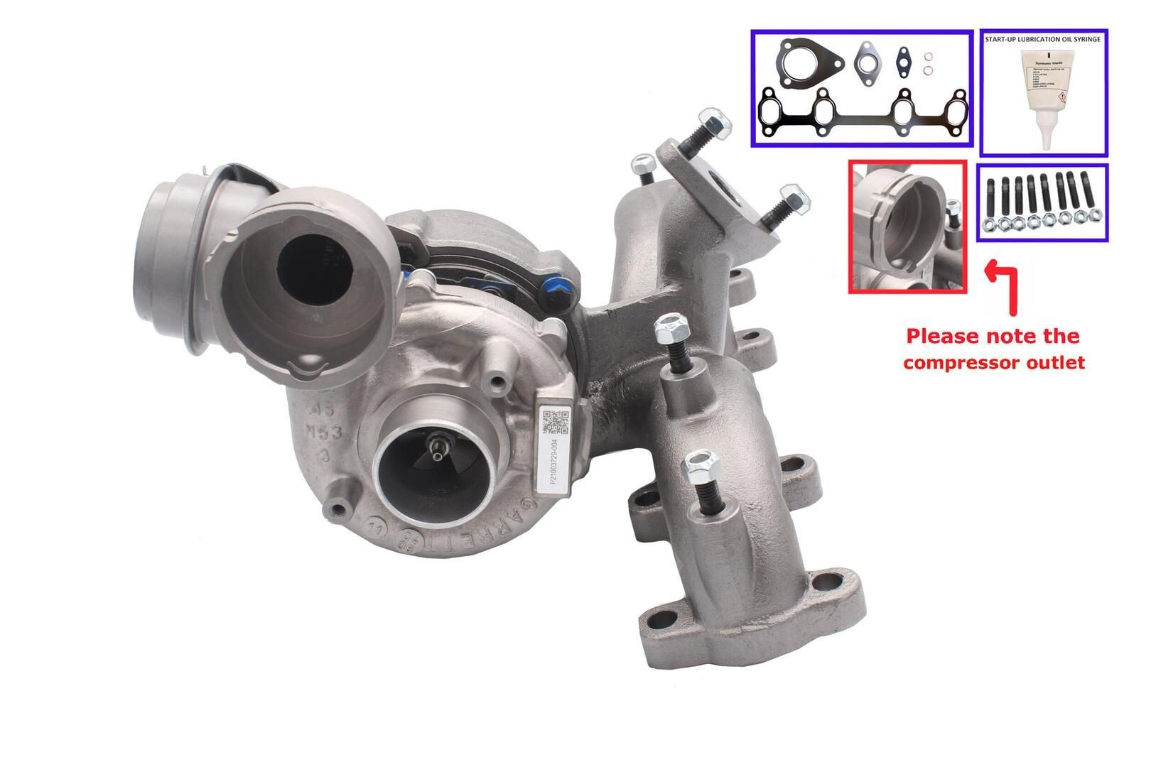 030TC15387000 Mahle Original Turbo para motor