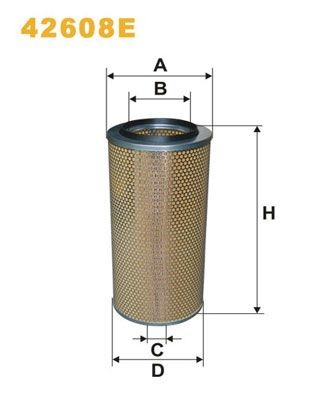 42608E WIX Filtro de aire de motor