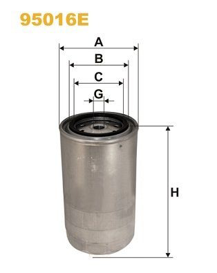 95016E WIX Filtro de gasolina