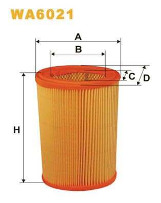 WA6021 WIX Filtro de aire de motor