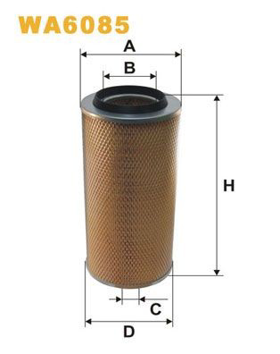 WA6085 WIX Filtro de aire de motor
