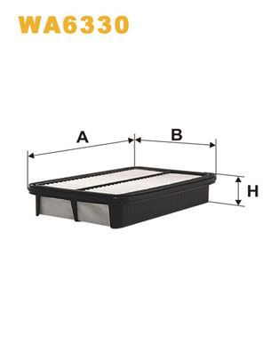 WA6330 WIX Filtro de aire de motor