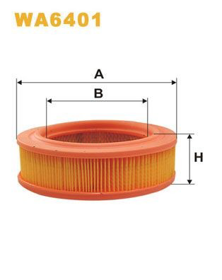 Filtro de aire de motor para Ford Fiesta Mk1 GBFT