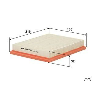 WA6706 WIX Filtro de aire de motor
