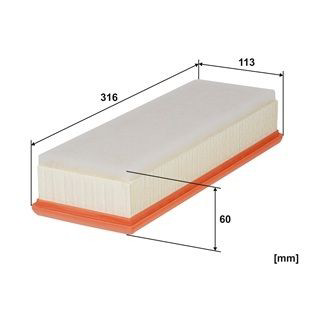 WA9411 WIX Filtro de aire de motor