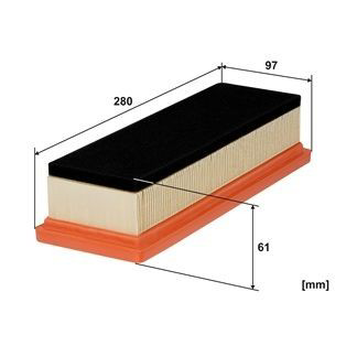 WA9556 WIX Filtro de aire de motor