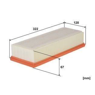 WA9580 WIX Filtro de aire de motor