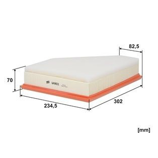 WA9601 WIX Filtro de aire de motor