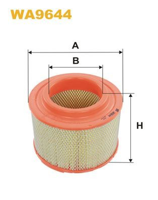 WA9644 WIX Filtro de aire de motor