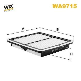 WA9715 WIX Filtro de aire de motor