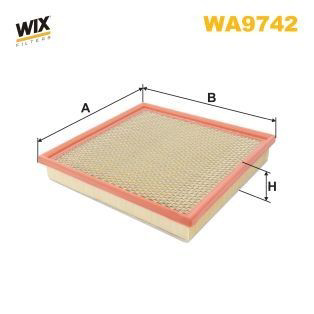 WA9742 WIX Filtro de aire de motor