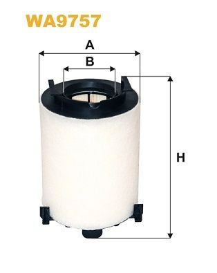 WA9757 WIX Filtro de aire de motor