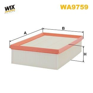 WA9759 WIX Filtro de aire de motor
