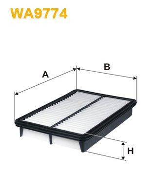 WA9774 WIX Filtro de aire de motor