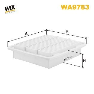WA9783 WIX Filtro de aire de motor