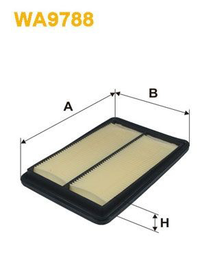 WA9788 WIX Filtro de aire de motor