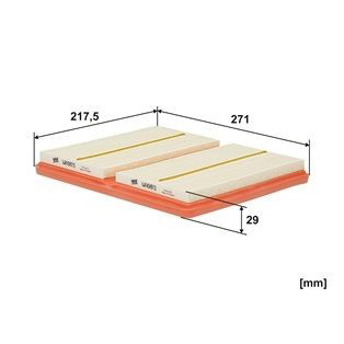 WA9811 WIX Filtro de aire de motor