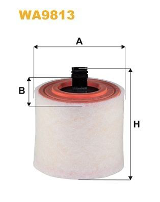 WA9813 WIX Filtro de aire de motor