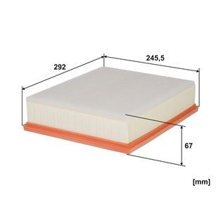 WA9843 WIX Filtro de aire de motor
