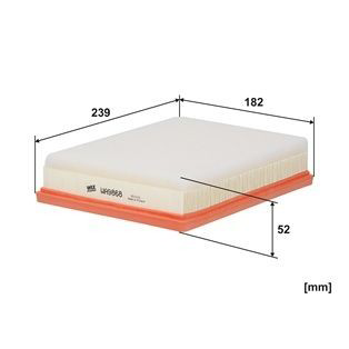 WA9868 WIX Filtro de aire de motor